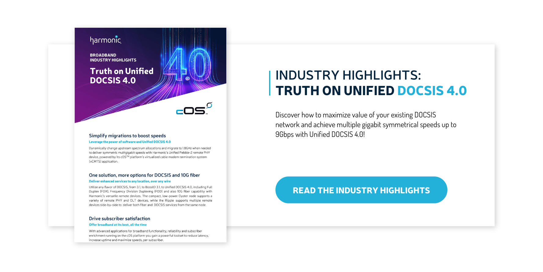 BLOG - large banner - industry highlights DOCSIS 4.0 - 2